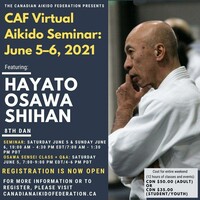 Osawa Shihan Seminar Registration Now Open